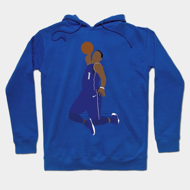 Dennis Smith Jr Dunk Hoodie by xRatTrapTeesx